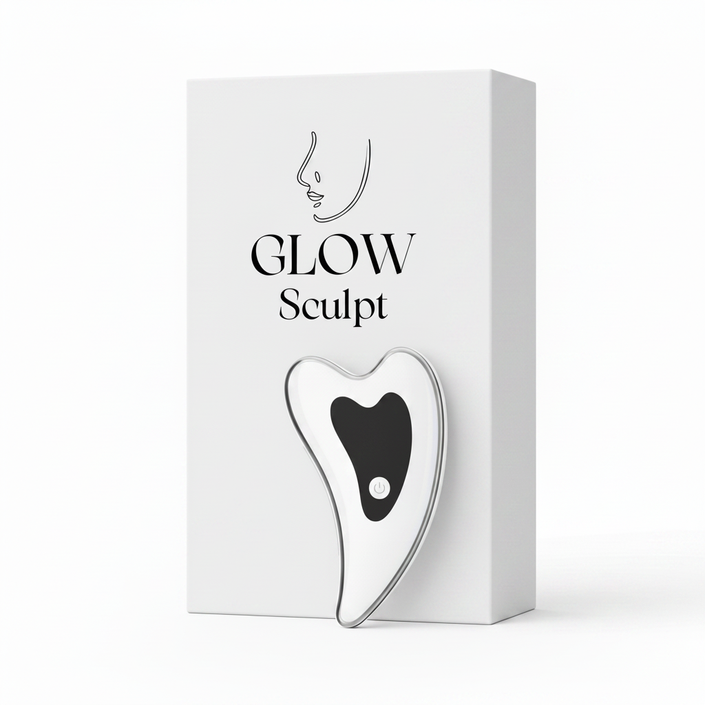 GlowSculpt Electric Gua Sha - 3D Box