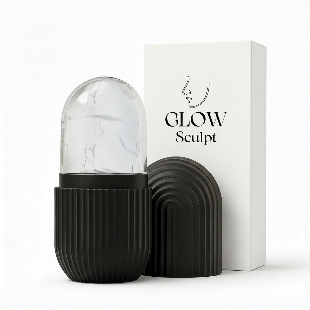 GlowSculpt Ice Roller - Logo on White Box